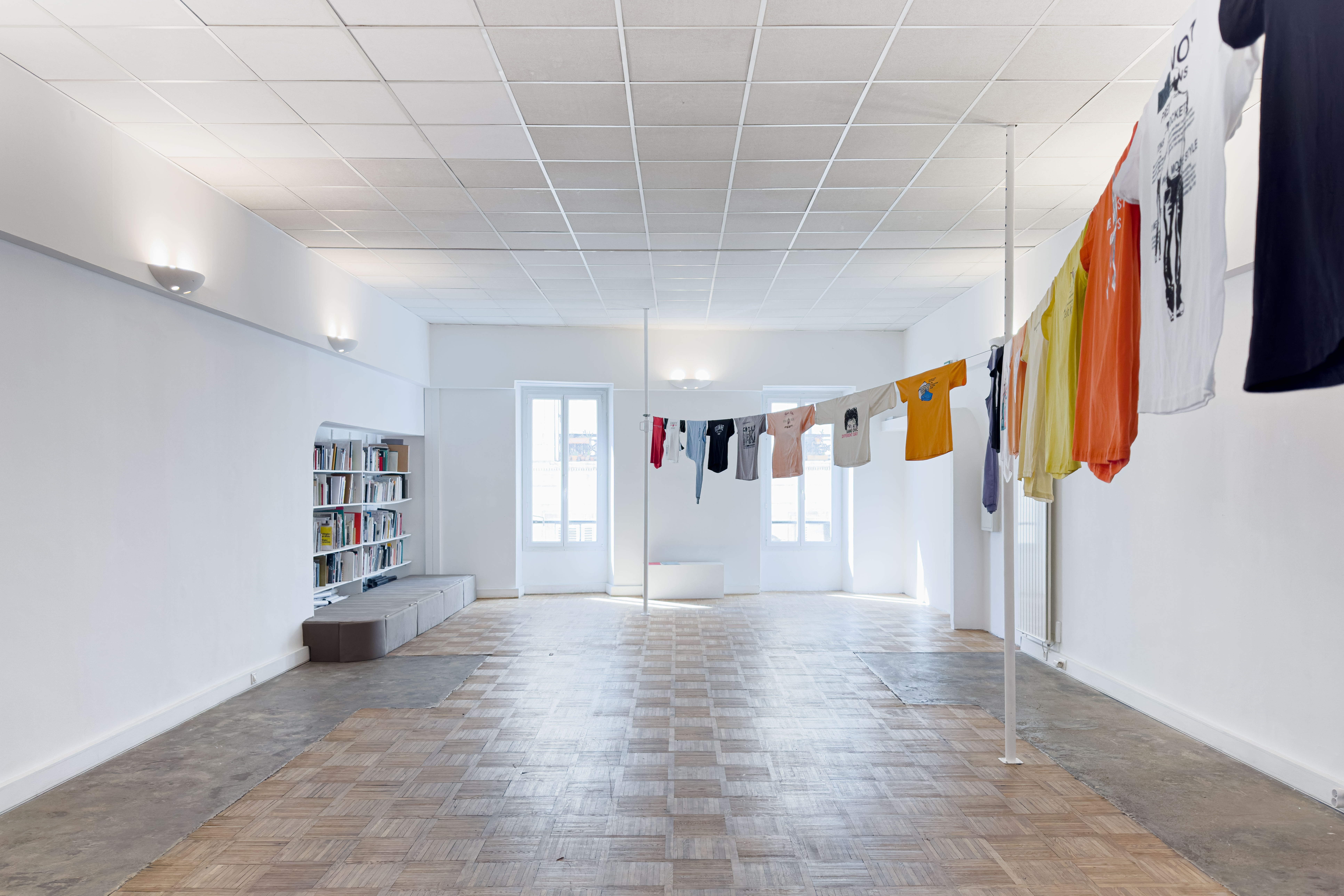 Incomplete Poem (Laundry line) by Shanzhai Lyric at Giselle's Books, Marseille