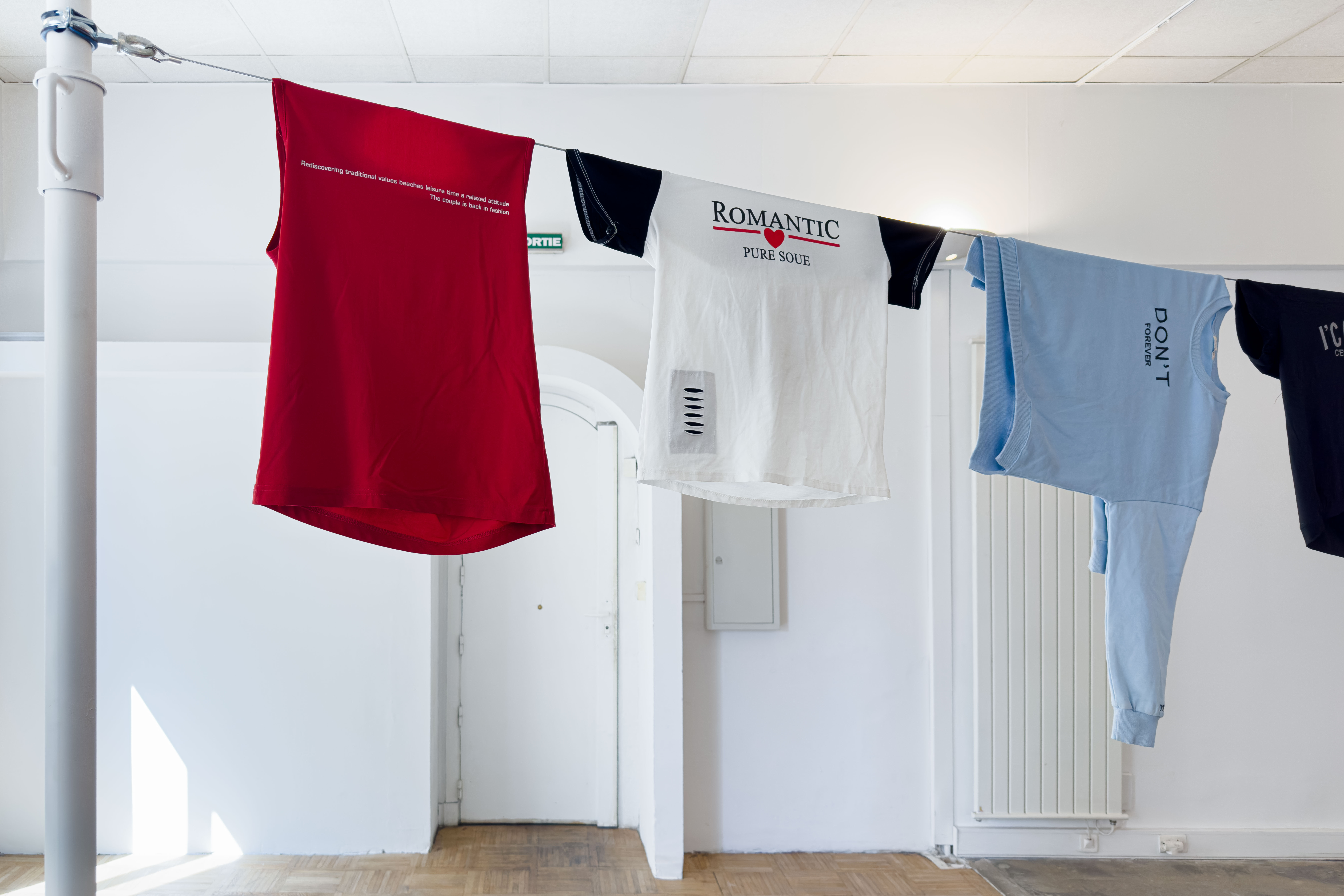 Incomplete Poem (Laundry line) by Shanzhai Lyric at Giselle's Books, Marseille