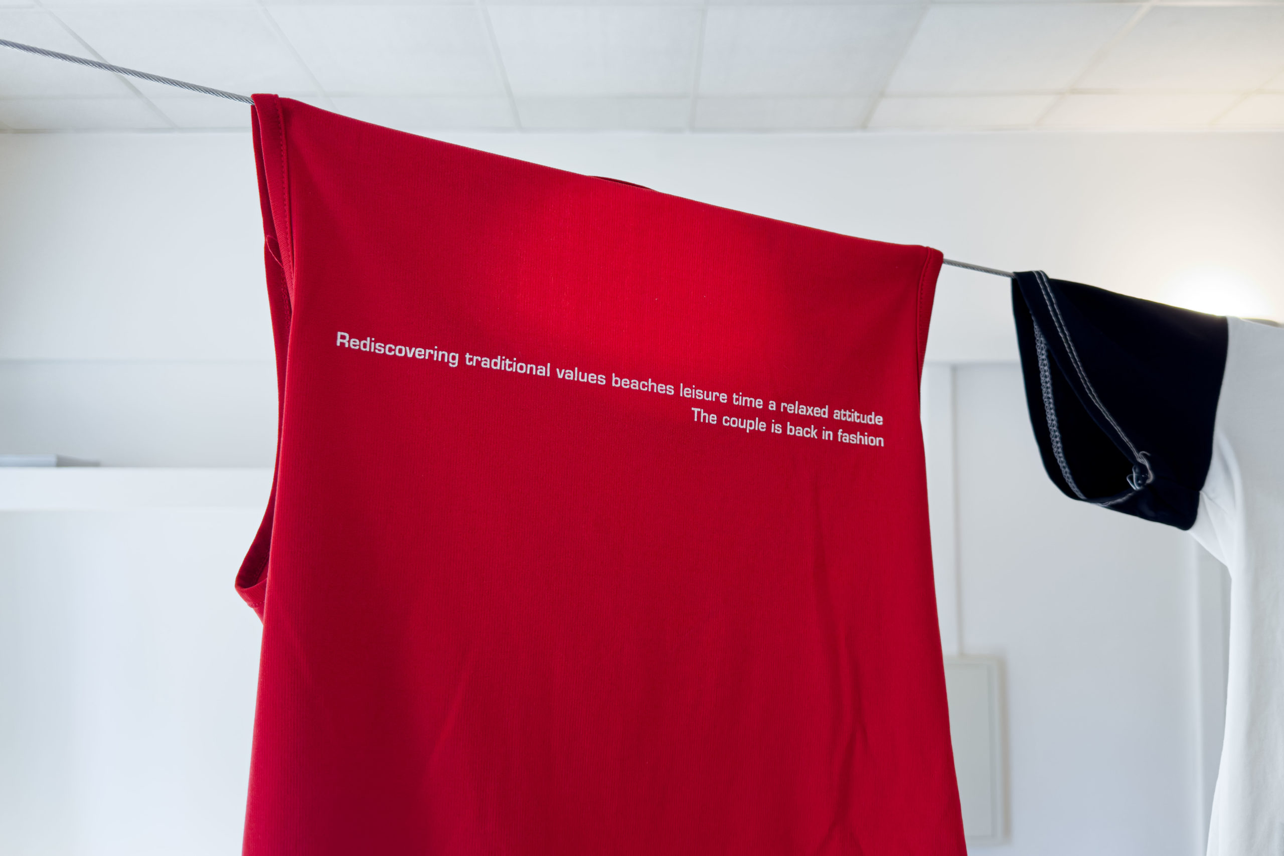 Incomplete Poem (Laundry line) by Shanzhai Lyric at Giselle's Books, Marseille