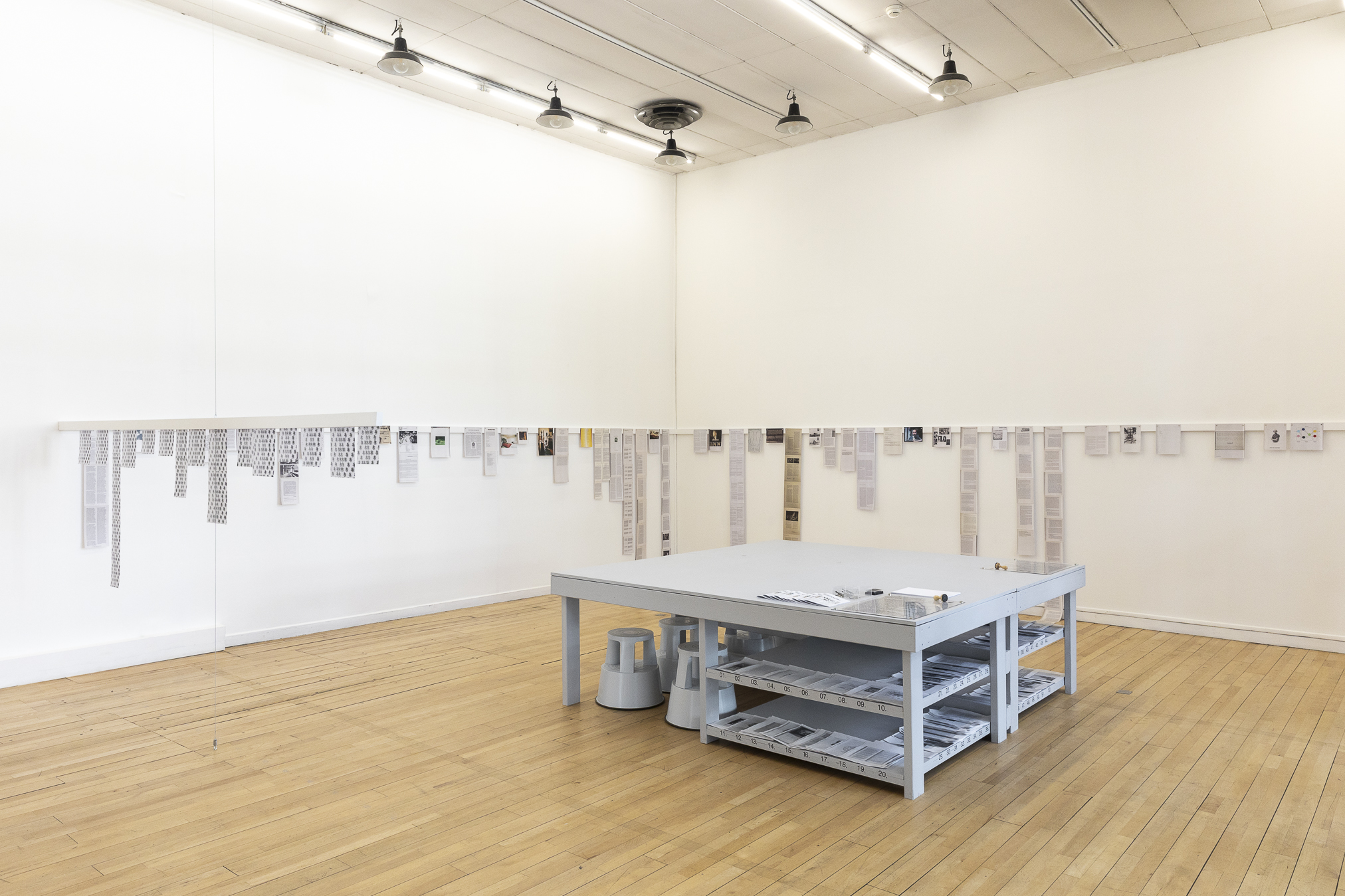 Giselle’s Books, Misc(1), exhibition view at Magasin CNAC, Grenoble; 6 March–26 May 2024 © Magasin CNAC; Courtesy of Giselle’s Books Documentation: Pascale Cholette
